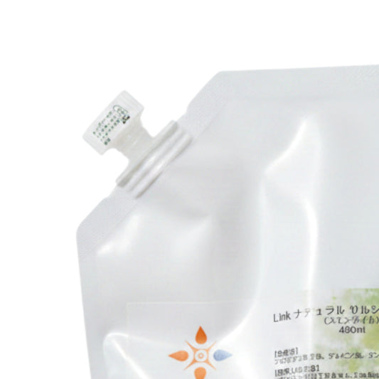 アーユルヴェーダの薬局のLinkナチュラル サルシャパーディ400mL詰め替え用ヘアオイルパウチ