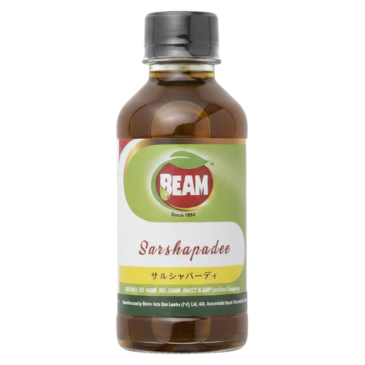 アーユルヴェーダの薬局のBEAMサルシャパーディ180mLボトル、天然成分配合の高品質なマッサージオイル